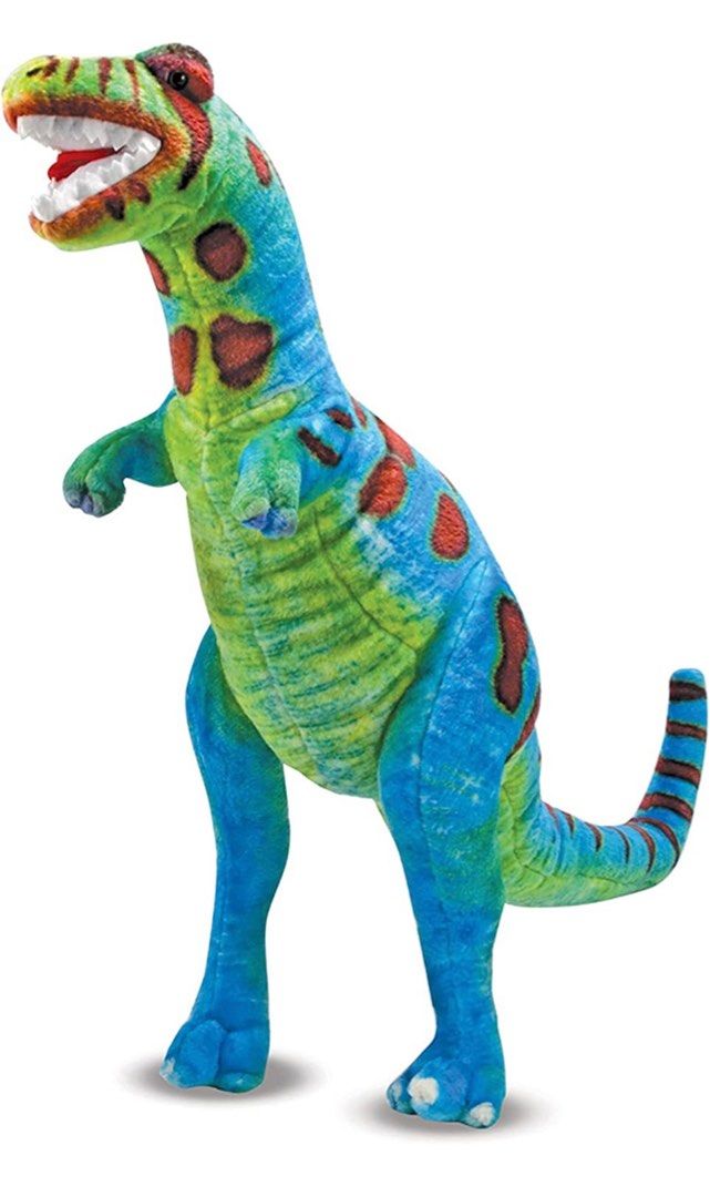 Melissa & Doug Giant T-Rex Dinosaur - Lifelike Stuffed Animal, Hobbies &  Toys, Toys & Games on Carousell