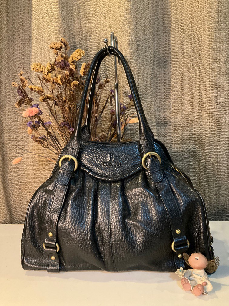Missoni Black Elephant Leather Bag Women s Fashion Bags
