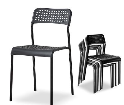 MOBY Stacking Chair / Stackable / Chair / Plastic Chair / Dining Chair ...