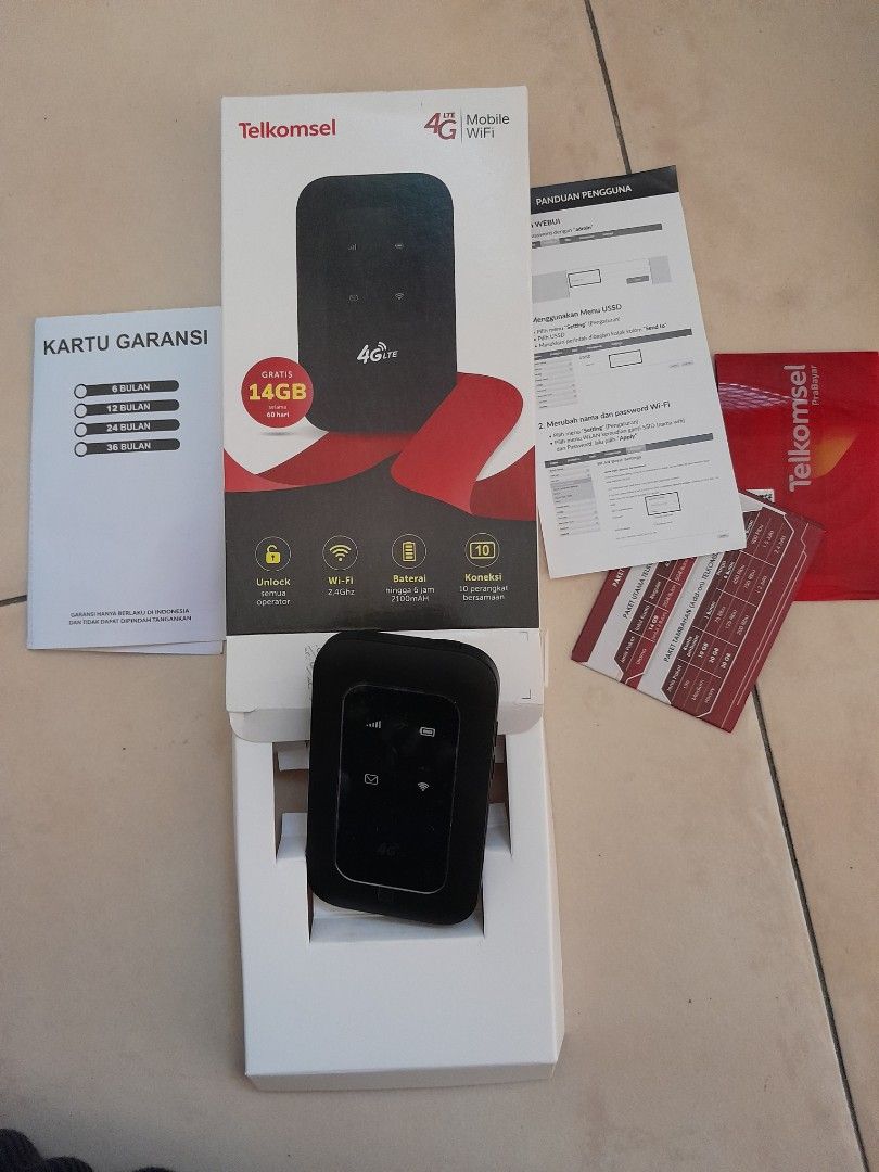 Modem Mifi Jio JMR591 Modem Wifi Unlock 4G Bypass Battery Free