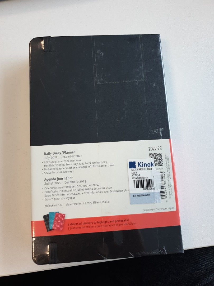 Moleskine 2023 Daily Diary/Planner, Hobbies & Toys, Stationery & Craft