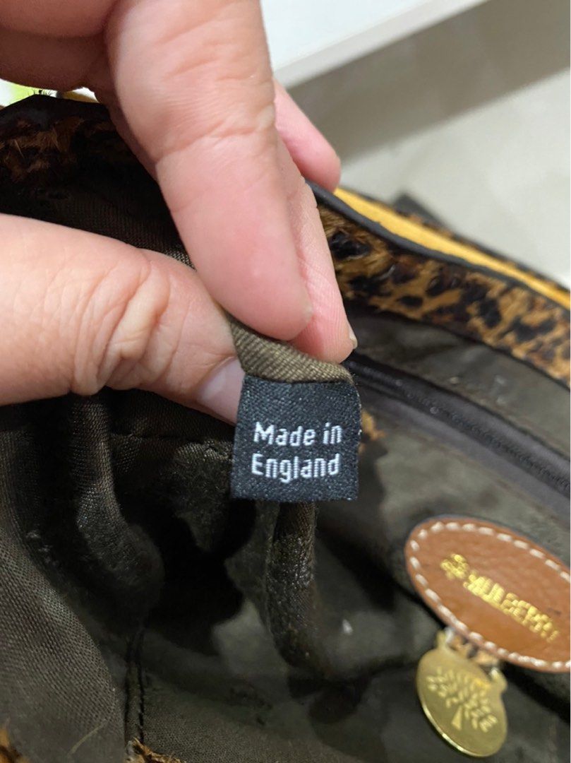 Mulberry made sale in england tag