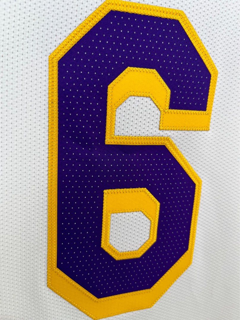 Nike+Los+Angeles+Lakers+Association+Authentic+Jersey+Lebron+James+%2323+Sz+44  for sale online
