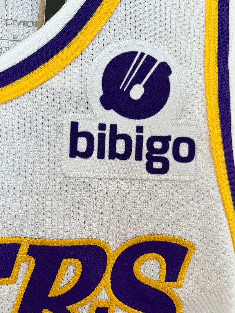 Lebron James Authentic Nike IconEdition Lakers Jersey NWT w/  "bibigo" Patch 2022