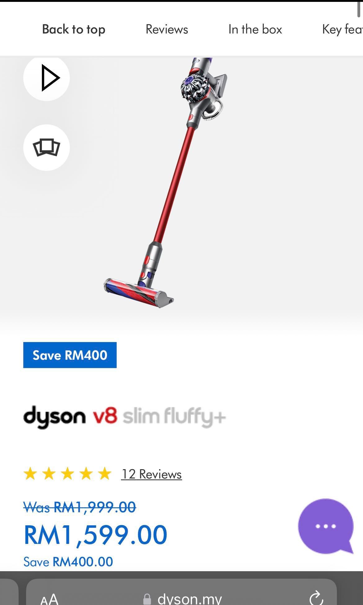 Dyson v8 slim review shop