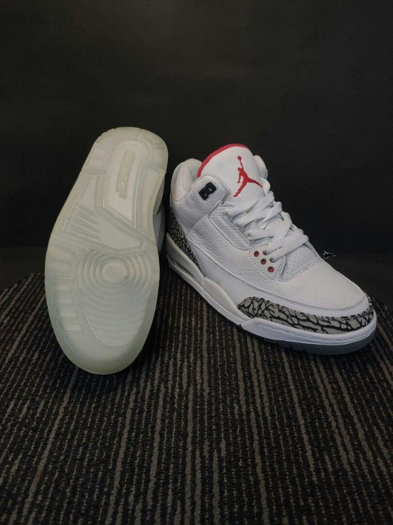 mens air jordan 3 retro black stores