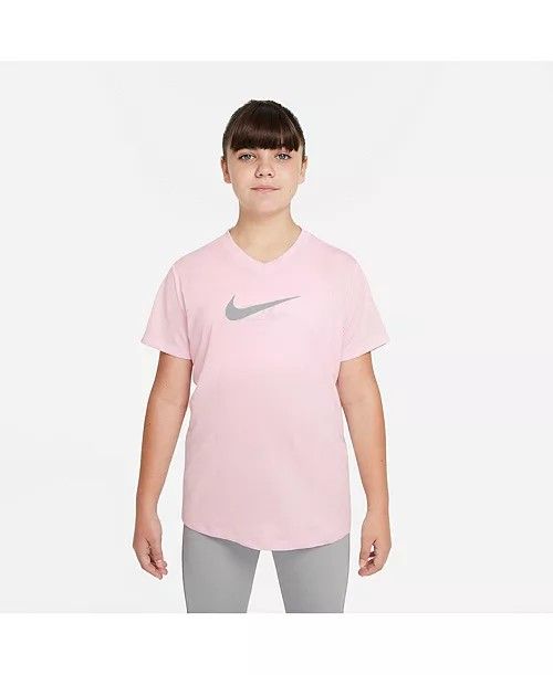 pink nike plus size shirt