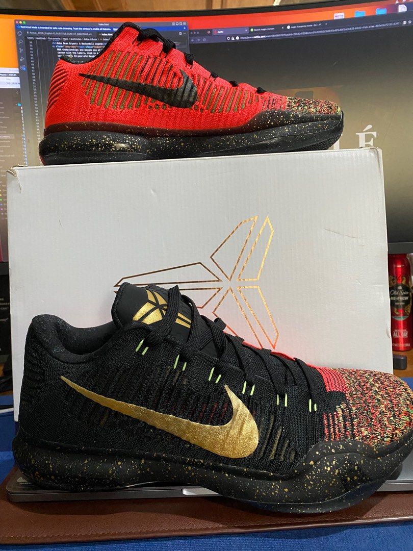 Kobe x elite christmas top