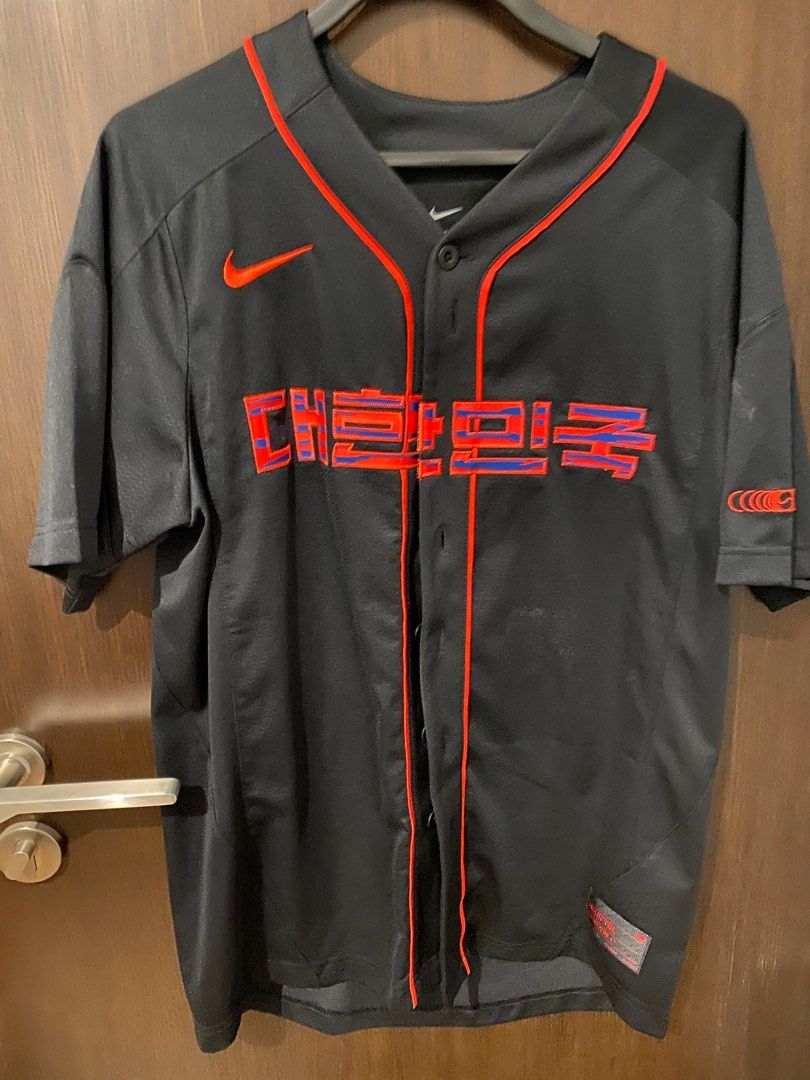Nike Men s Korea baseball jersey Men s Fashion Tops Sets