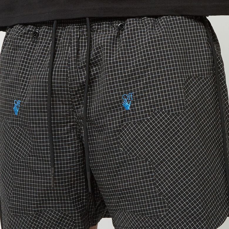 OFF-WHITE x Nike 002 Woven Shorts Black Men's - FW22 - US