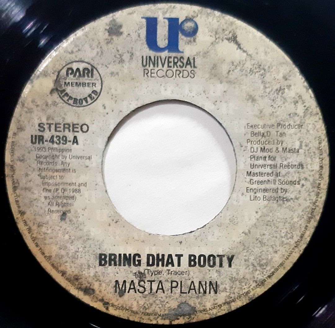 OPM / Tagalog Rap / Pinoy HipHop / Novelty 7inch 45 RPM Vinyl Records