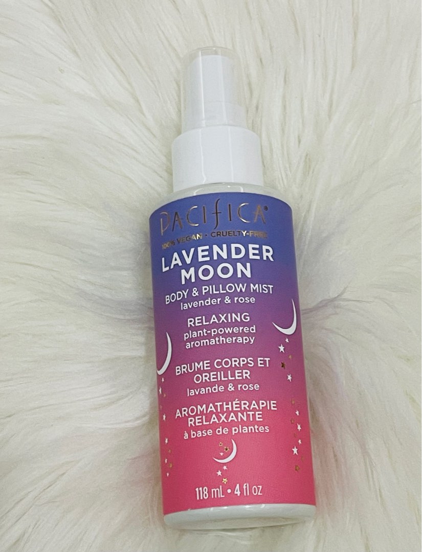 PACIFICA LAVANDER MOON BODY&PILLOW MIST LAVANDER &ROSE RELAXING PLANT