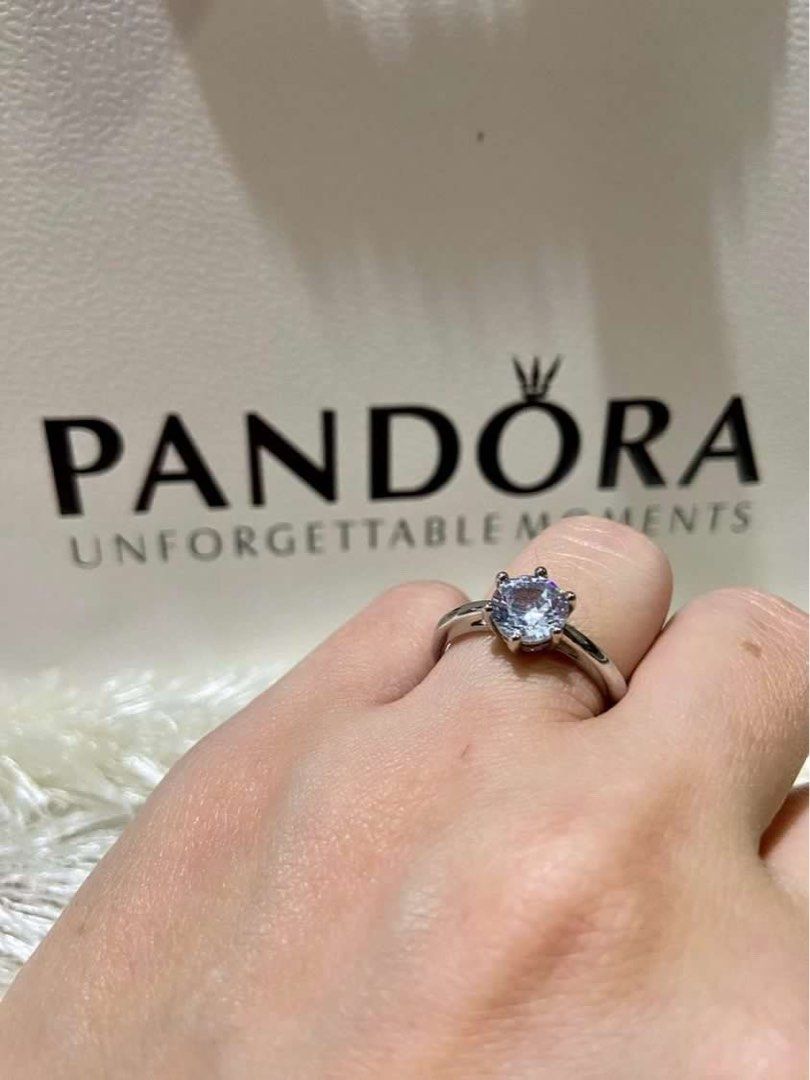 Pandora Promise Ring, Women's Fashion, Jewelry & Organizers, Rings on