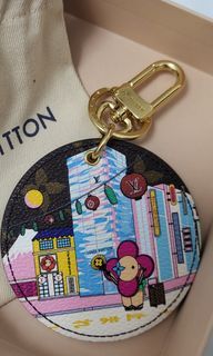 LV Louis Vuitton DRAGONNE BAG CHARM & KEY HOLDER, Luxury, Accessories on  Carousell