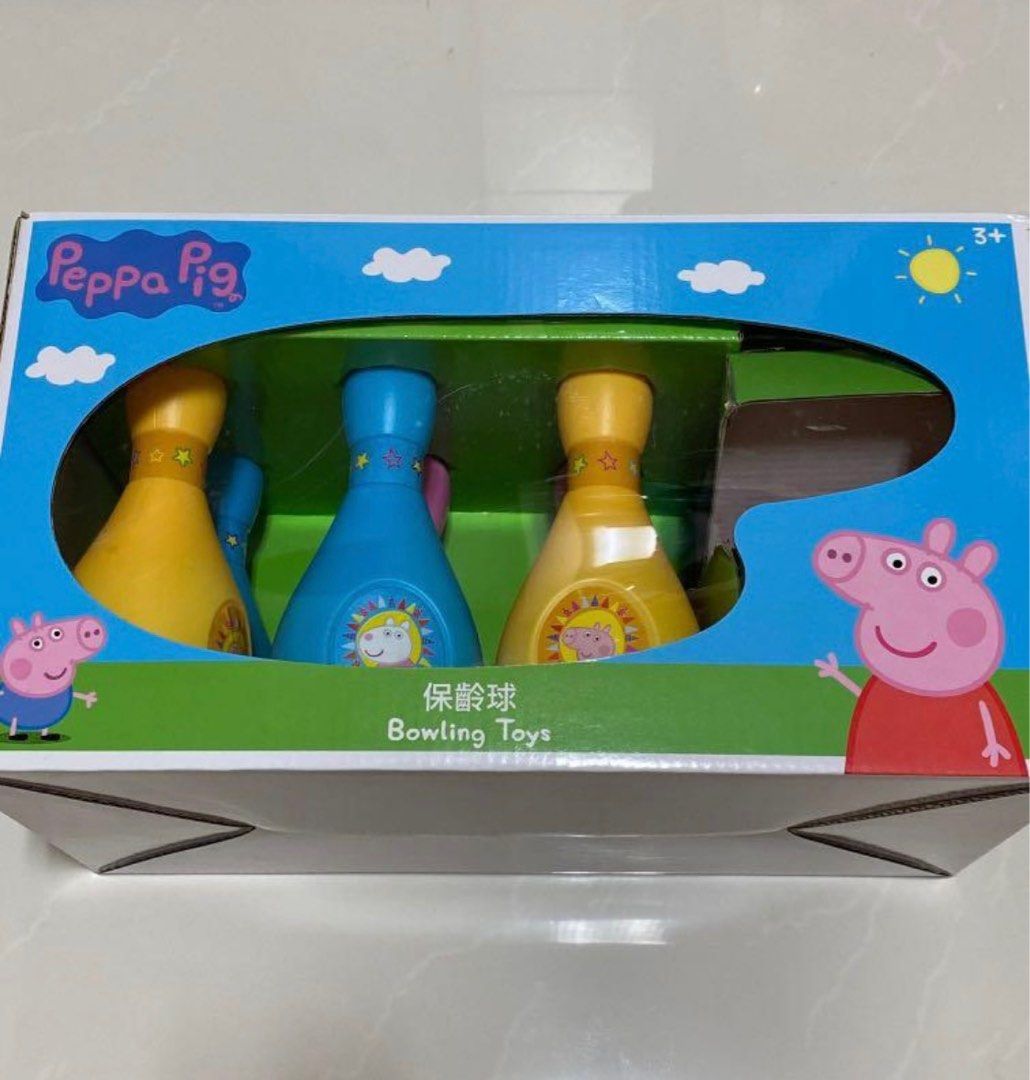 Peppa Pig Bowling Set, Babies & Kids, Infant Playtime on Carousell