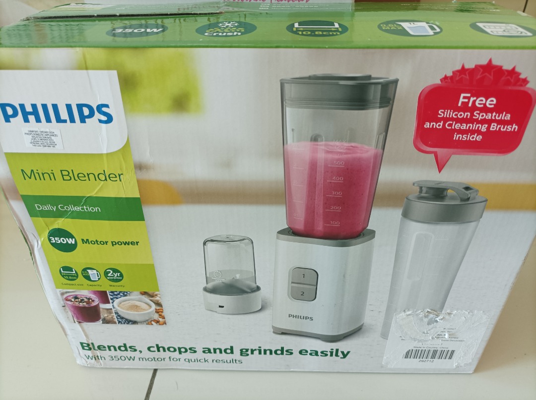 Philips Mini Blender, OnTheGo Tumbler & Multi Chopper HR2603/01, TV
