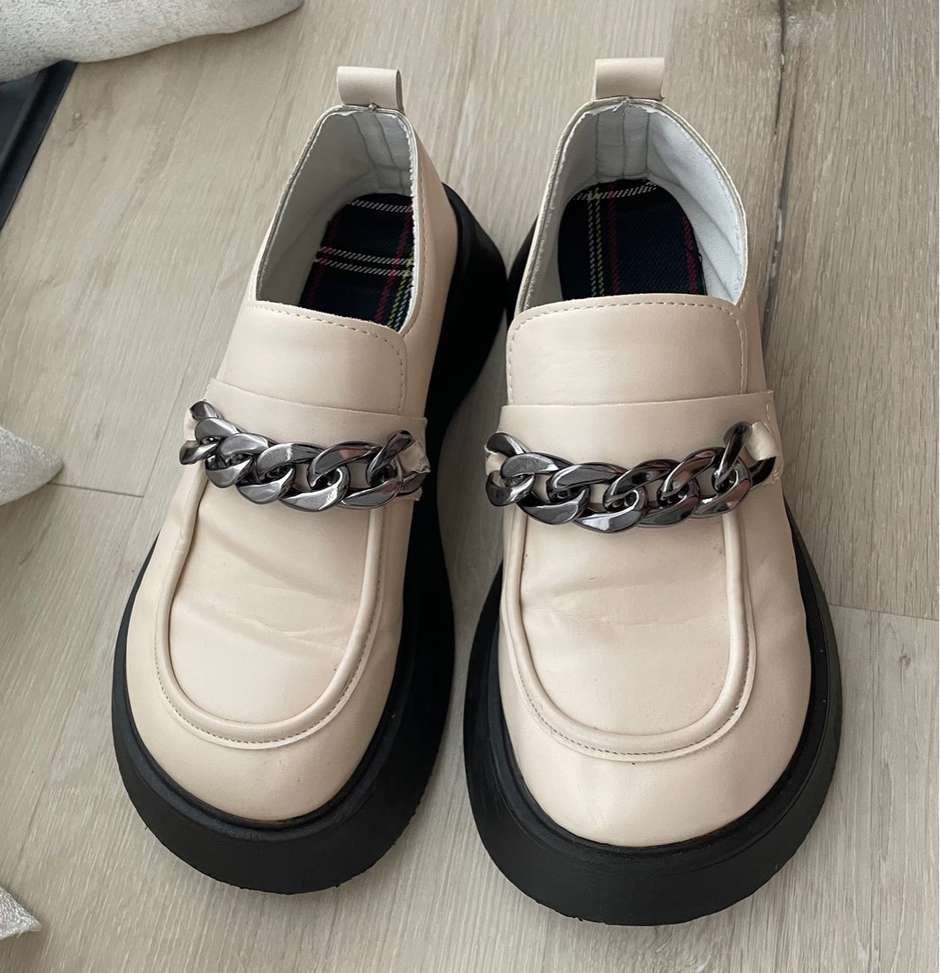Platformed Shoes, Women's Fashion, Footwear, Loafers on Carousell