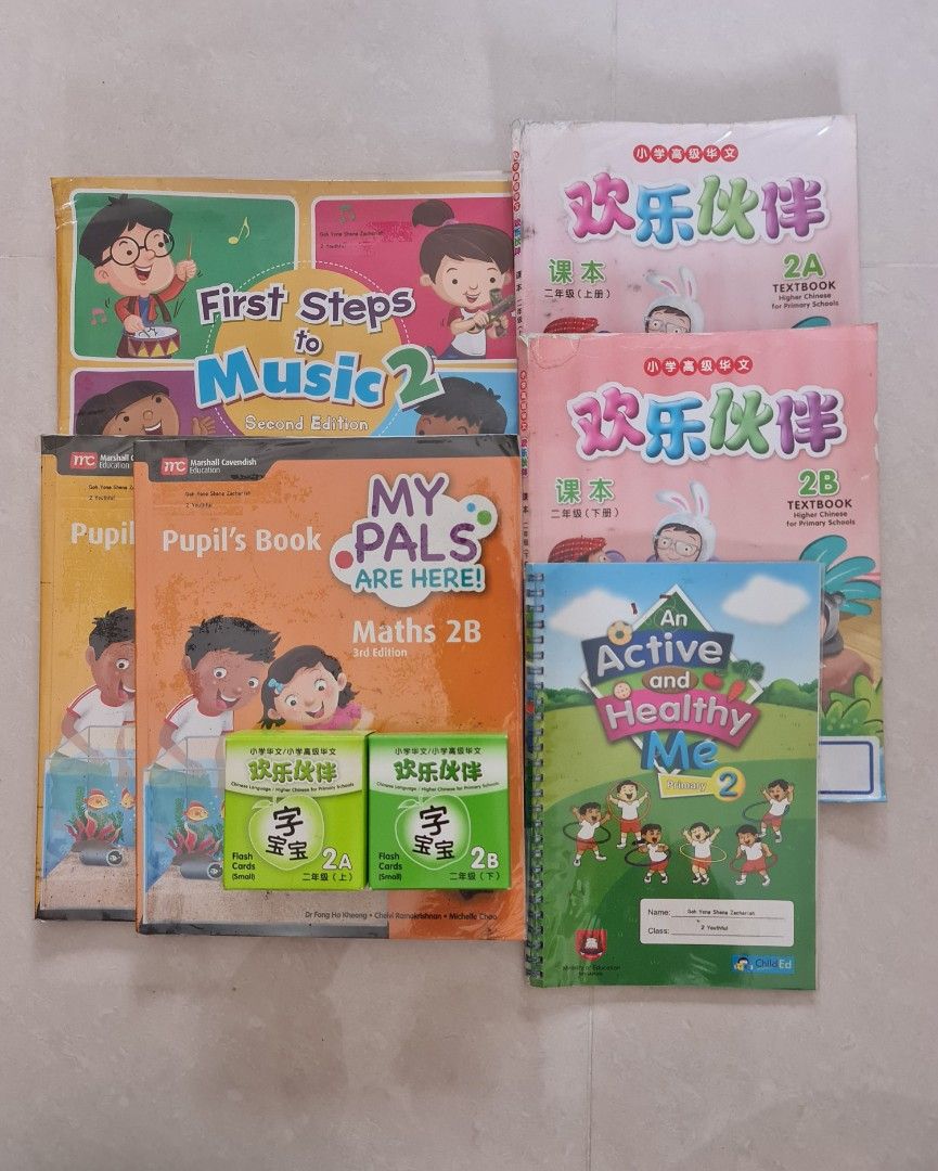 Primary 2 Textbooks, Hobbies & Toys, Books & Magazines, Textbooks on ...