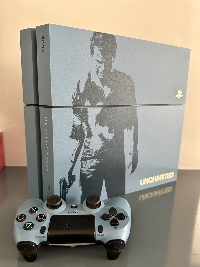 PS4 Uncharted 4 Edition Video Gaming Video Game Consoles