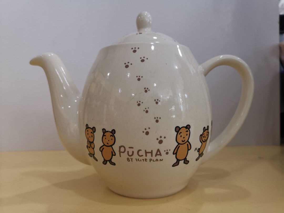 Pucha By Kite Plan Cute Design Teapot, Furniture & Home Living