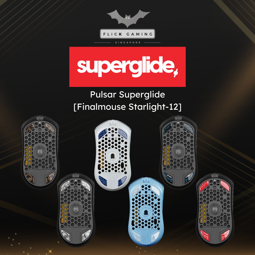 Pulsar Superglide for Finalmouse Starlight-12 / Ultralight-2 Cape