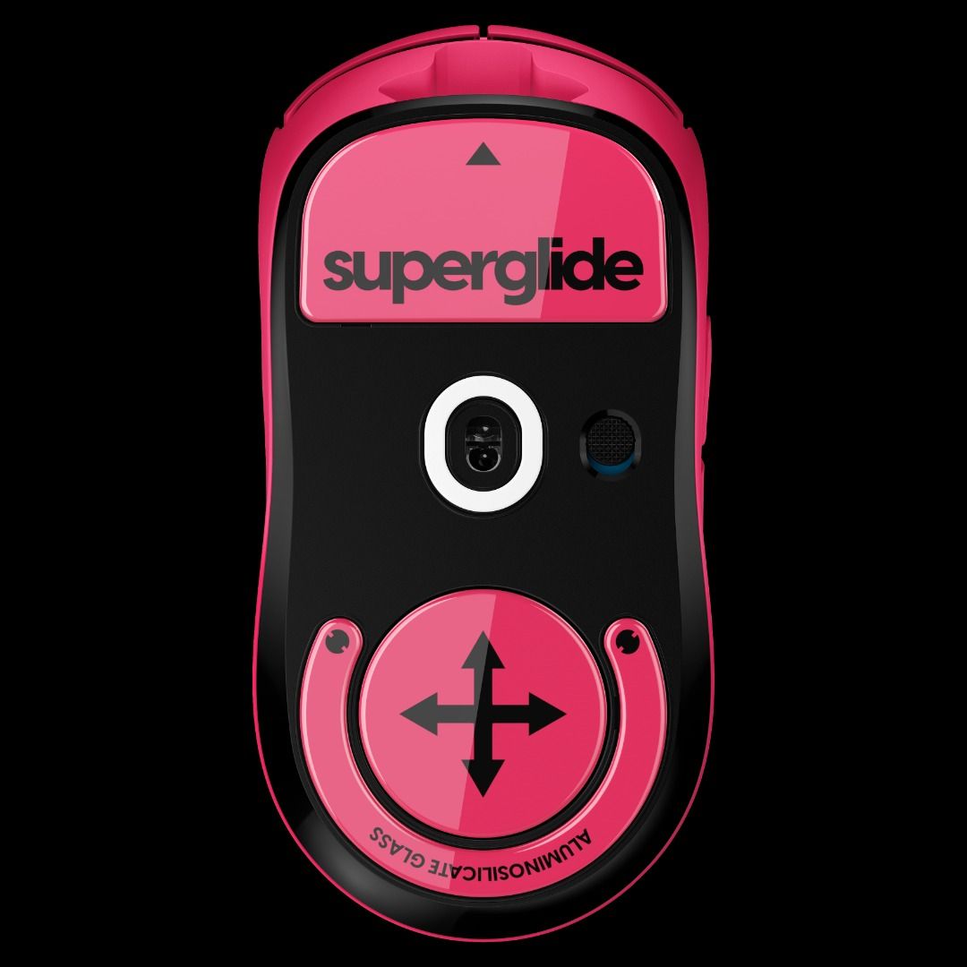 Pulsar Superglide for Logitech G Pro X Superlight [Black/White/Magenta ...