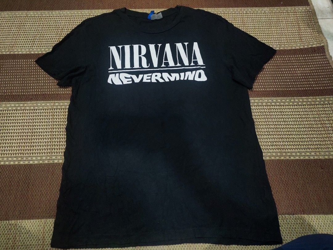 Rare NIRVANA X HNm official bape uniqlo grunge pearl jam punk