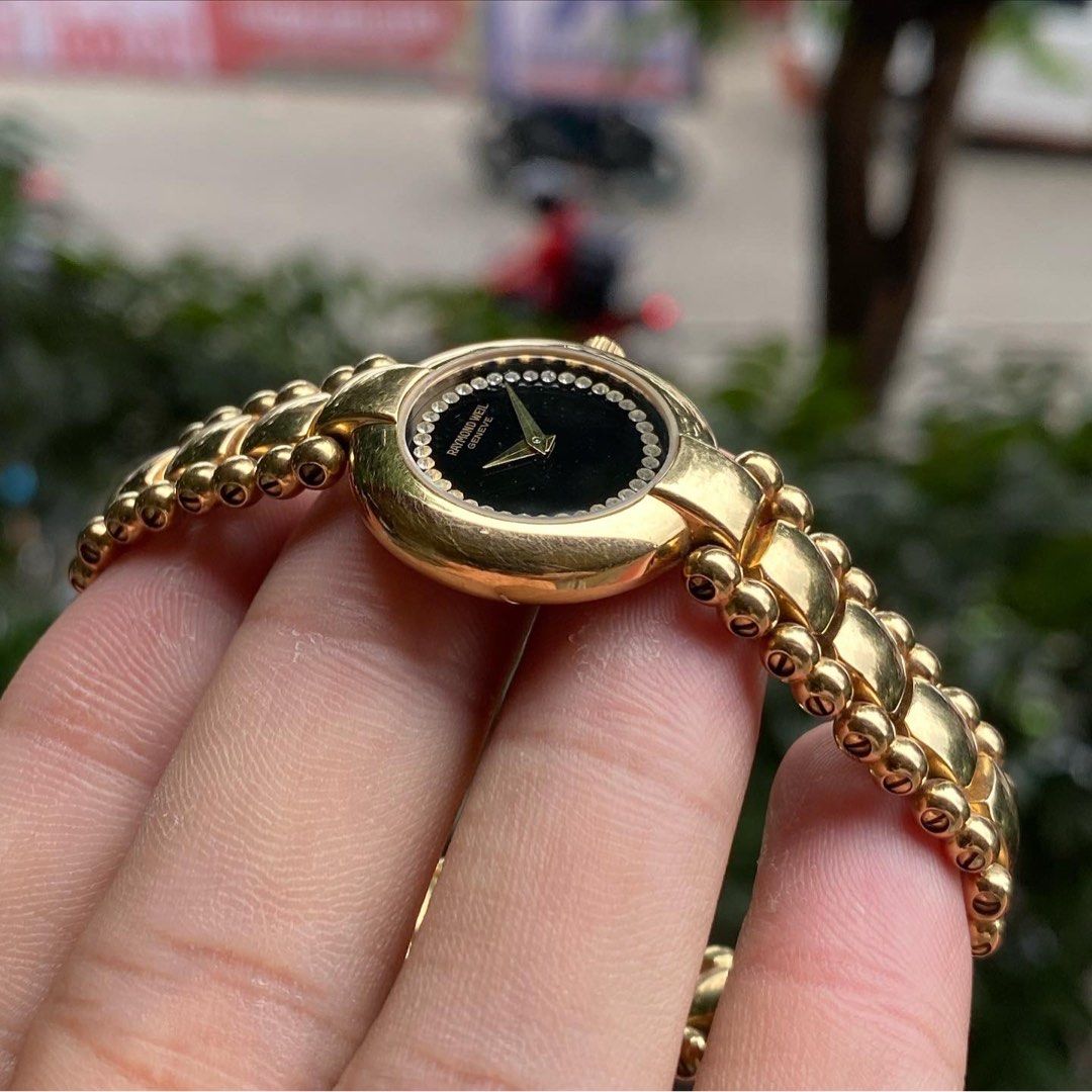 Raymond Weil 5839 18K Gold Electroplated Ladies Quartz
