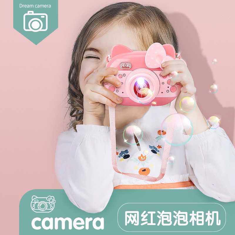 [READY STOCK]Kids Toys Bubble Machine Bubble Camera Bubble Gun Bubble