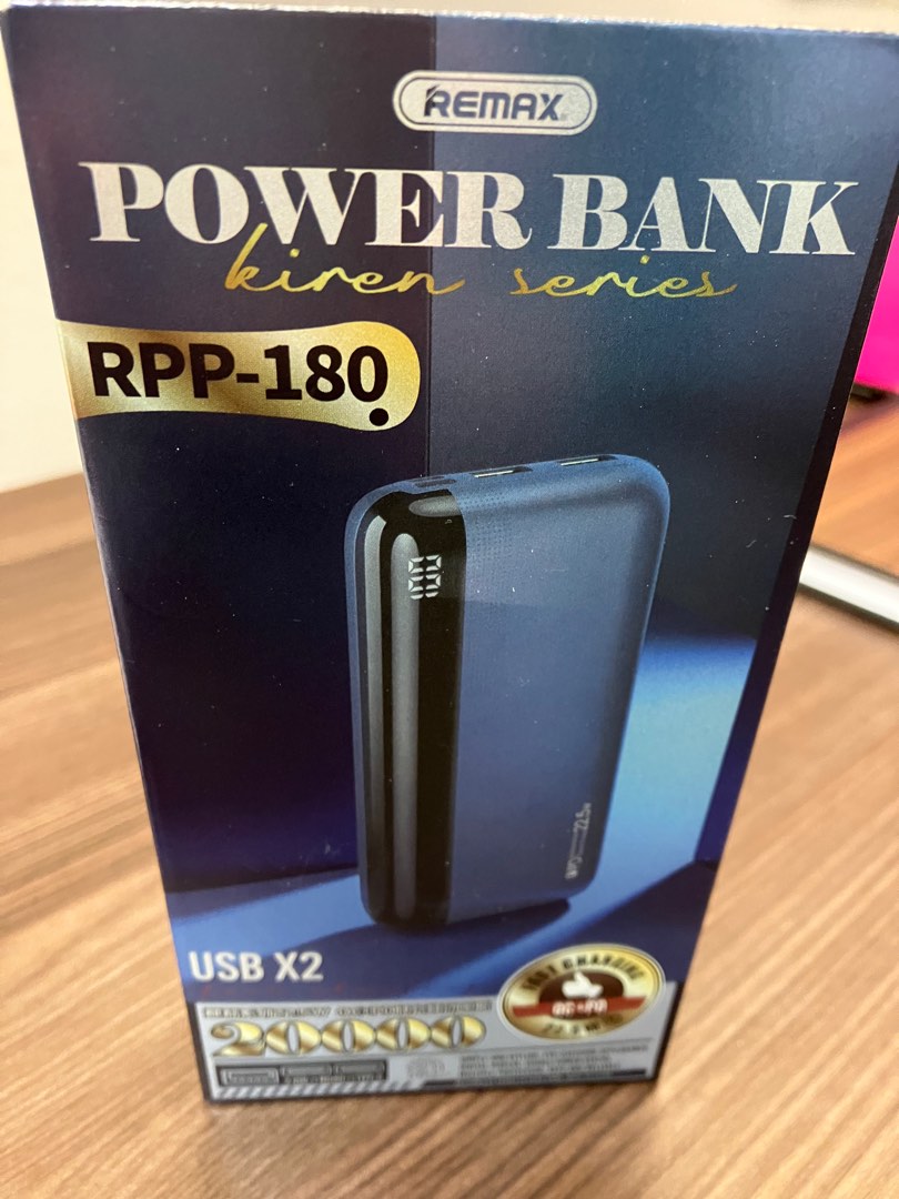 Remax power bank 20000, Mobile Phones & Gadgets, Mobile & Gadget ...