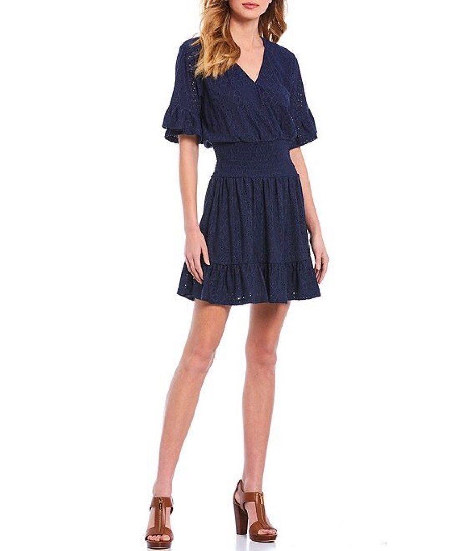 Revolve Amanda uprichard resort dress dark navy Women s Fashion