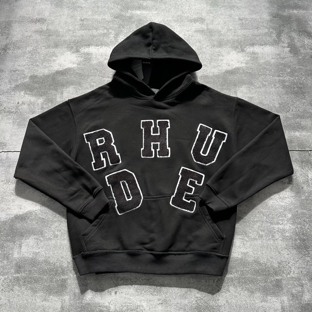 Rhude patch hoodie online