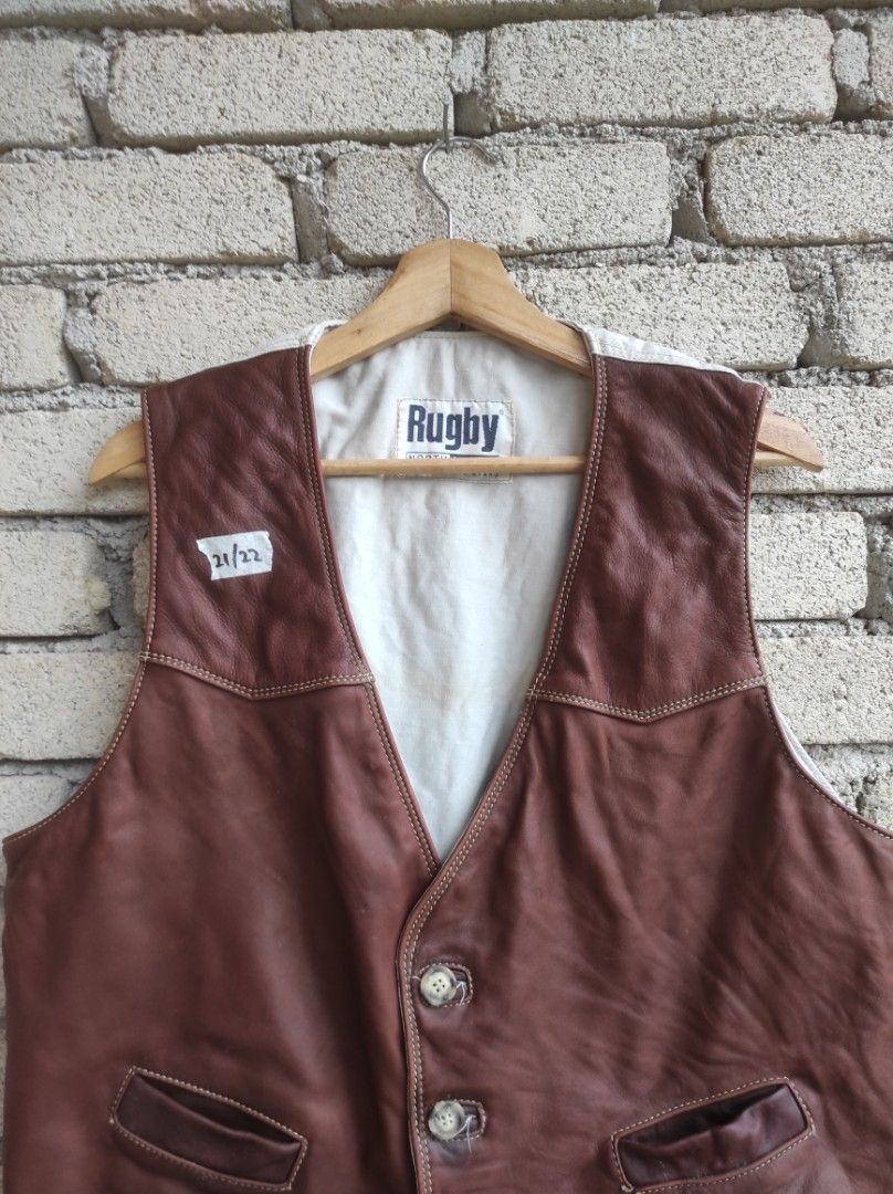Rugby north shop america leather jacket