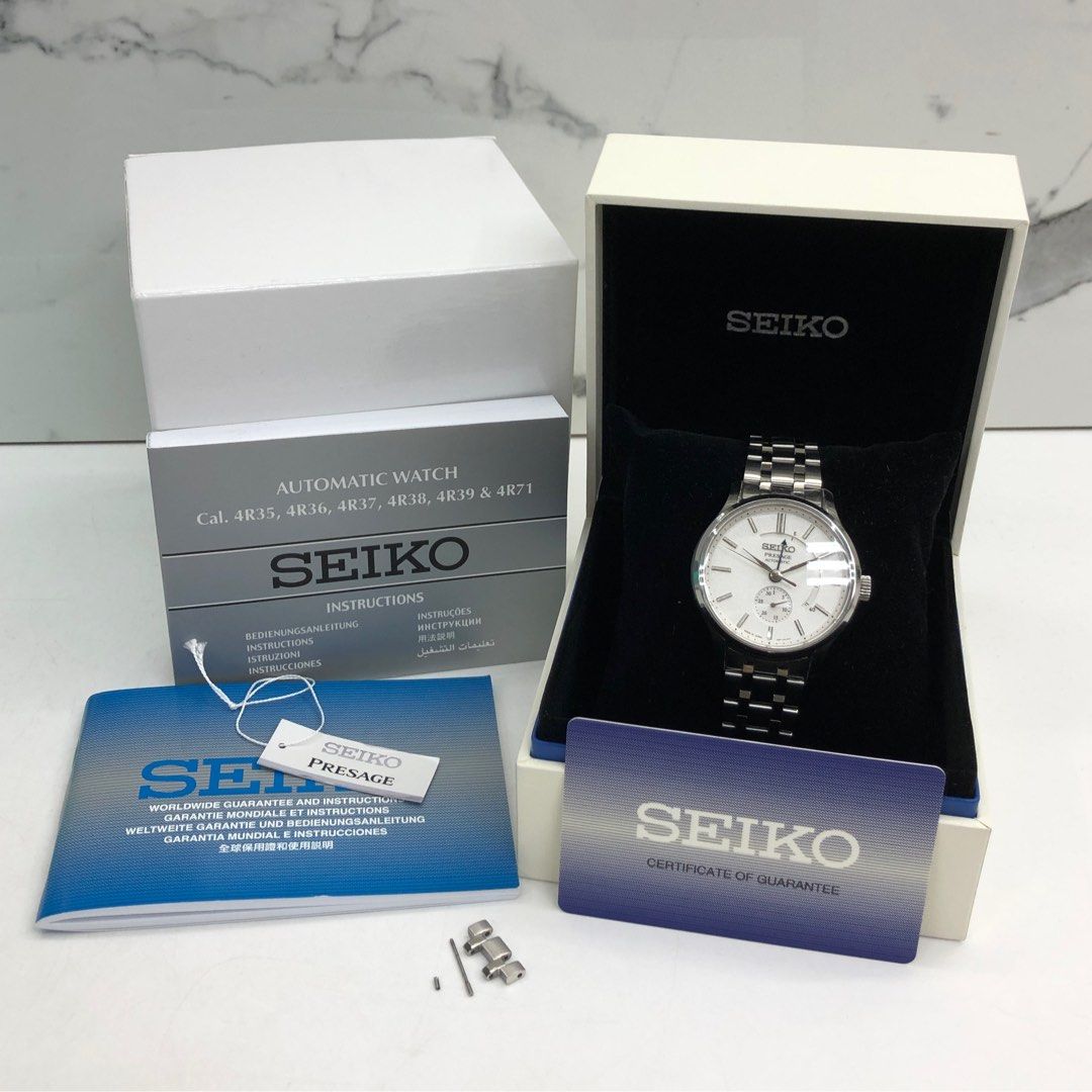 SEIKO 4R57 0N0 PRESAGE AUTOMATIC MENS WATCH 227036382 FI Luxury Watches on Carousell