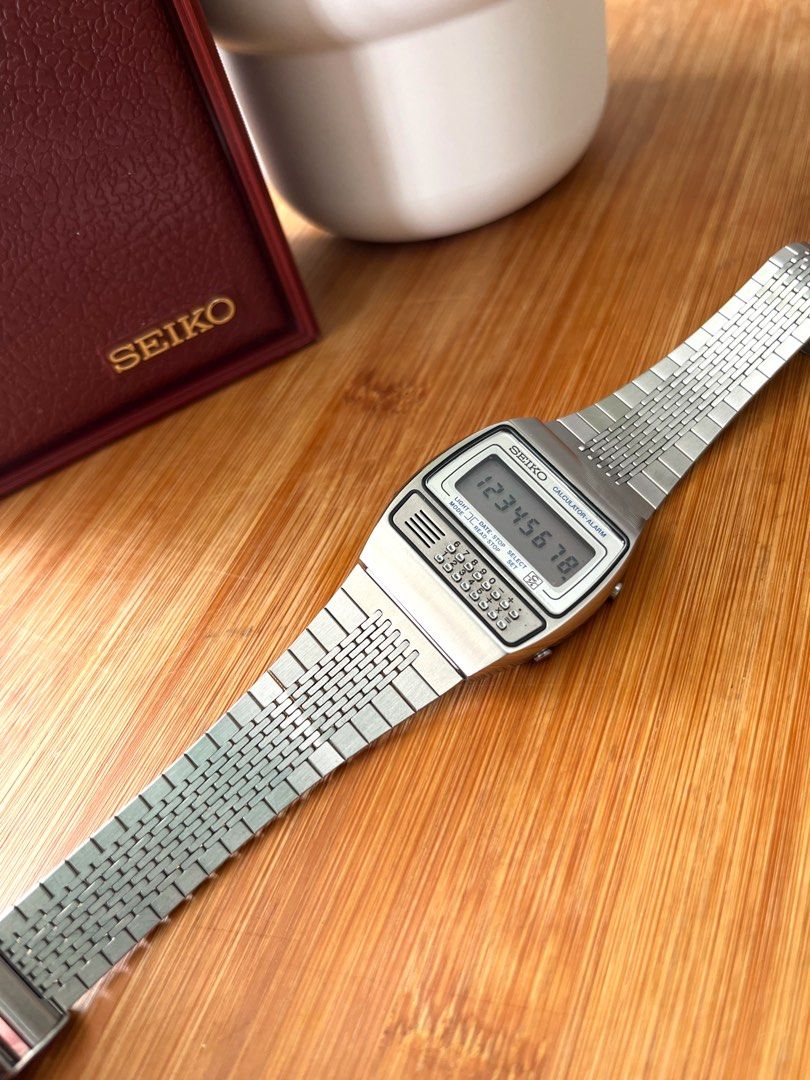 Seiko SQ calculator C359-5000 bond, Men's Fashion, Watches & Accessories,  Watches on Carousell
