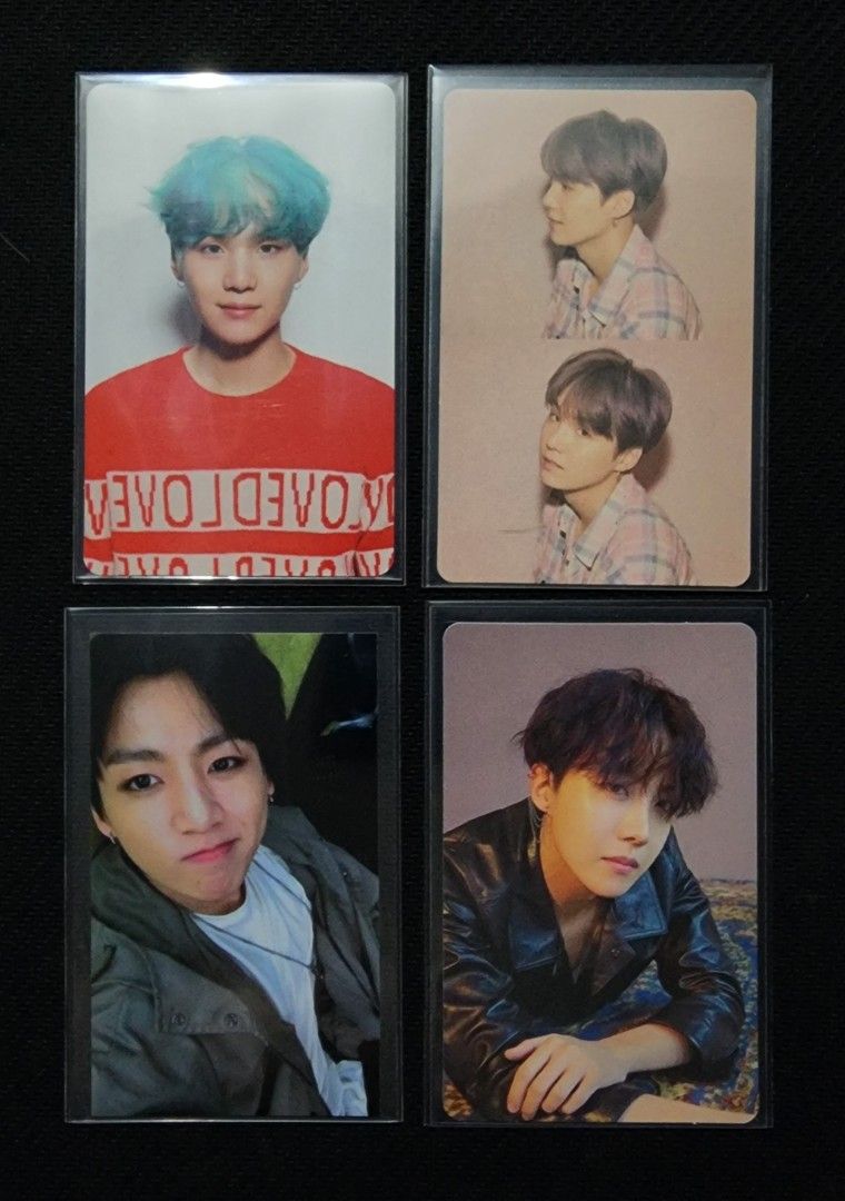 [SET] BTS Random Photocards (JK/YG/JH), Hobbies & Toys, Memorabilia ...