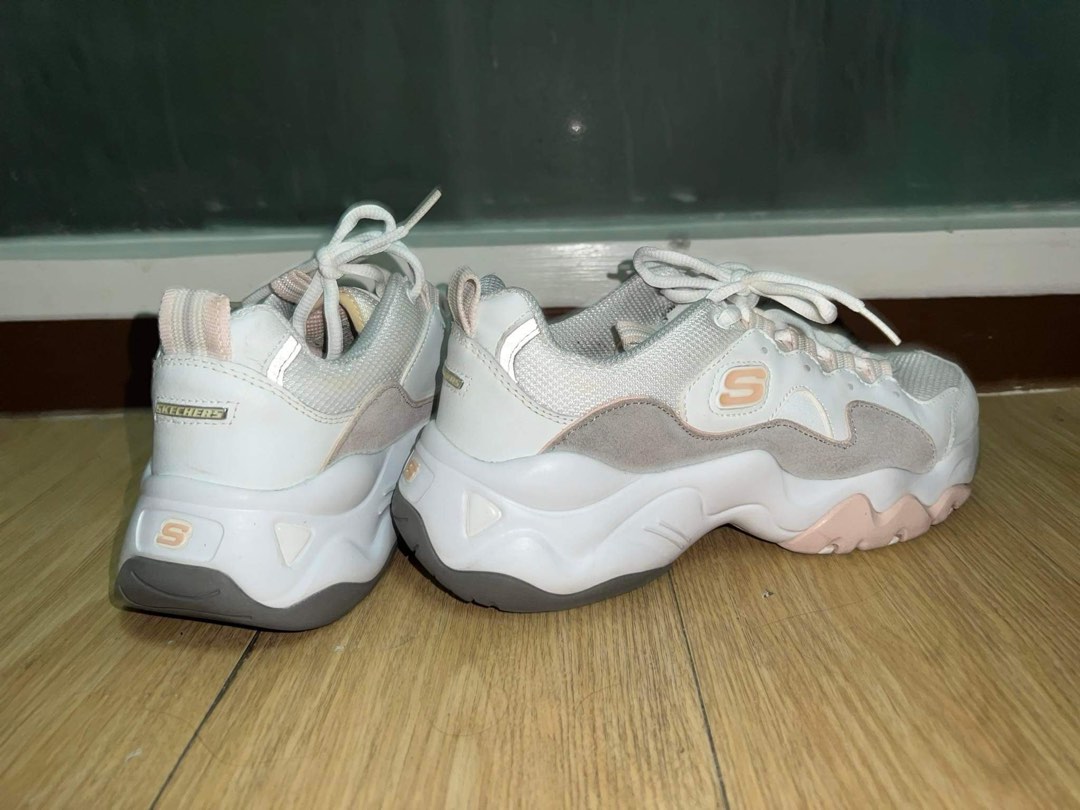 Skechers d'lites gray sales