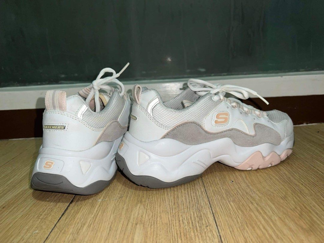 Skechers d'lites 3 womens pink on sale