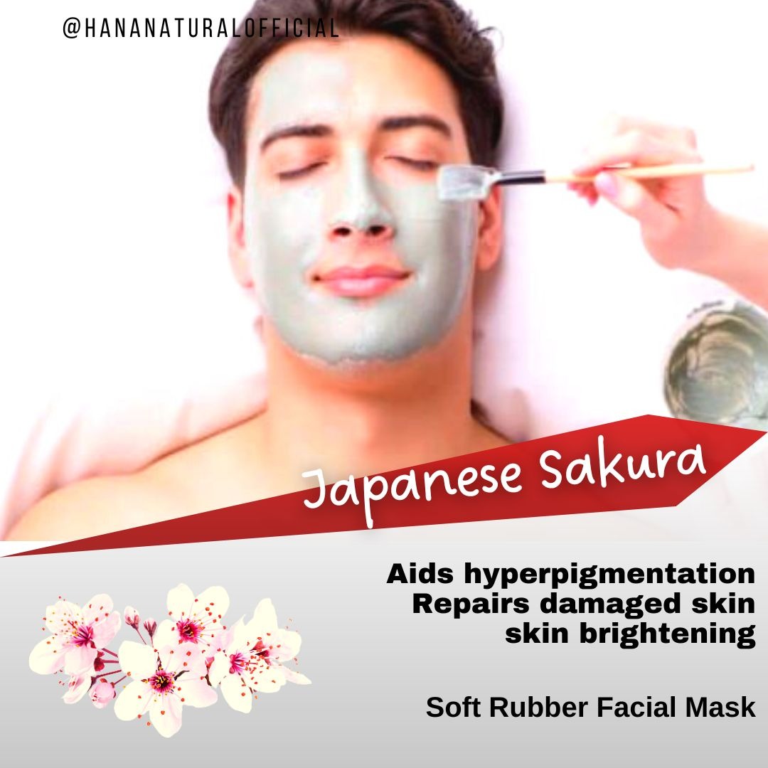 SKINCARE Men Korean Facial Salon Soft Mask Powder Peel Off Japanese