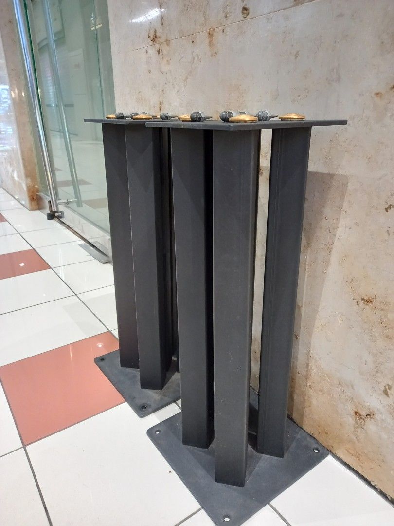 Solid Cast Iron Speakers Stand..gd condition, Audio, Other Audio