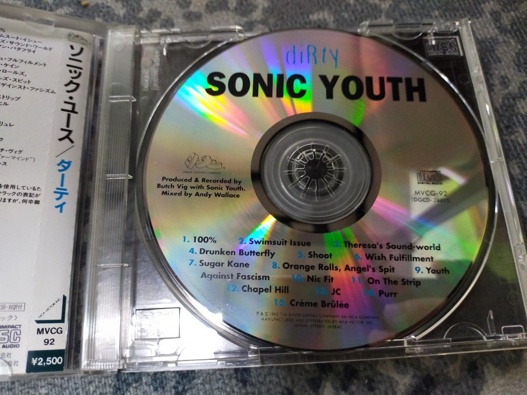 Sonic Youth Dirty, Hobbies & Toys, Music & Media, CDs & DVDs on Carousell