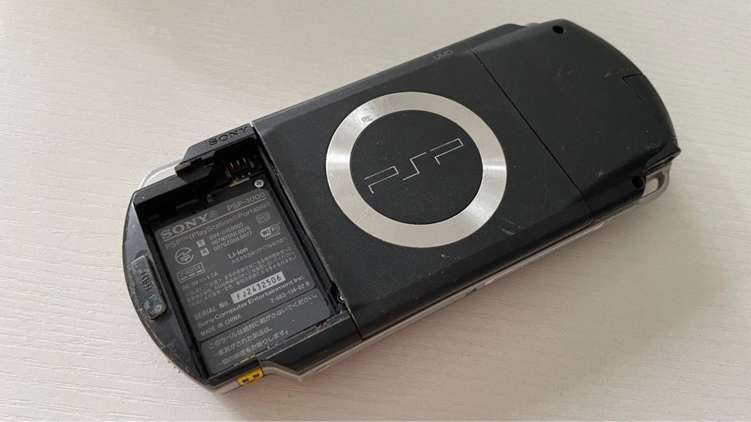 Sony psp portable playstation 1000 junk video gaming video game