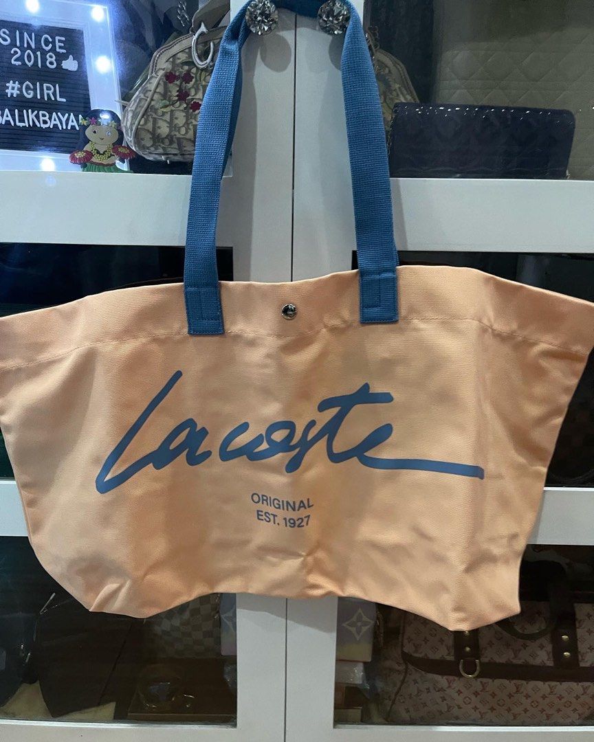 Lacoste beach bag 2025