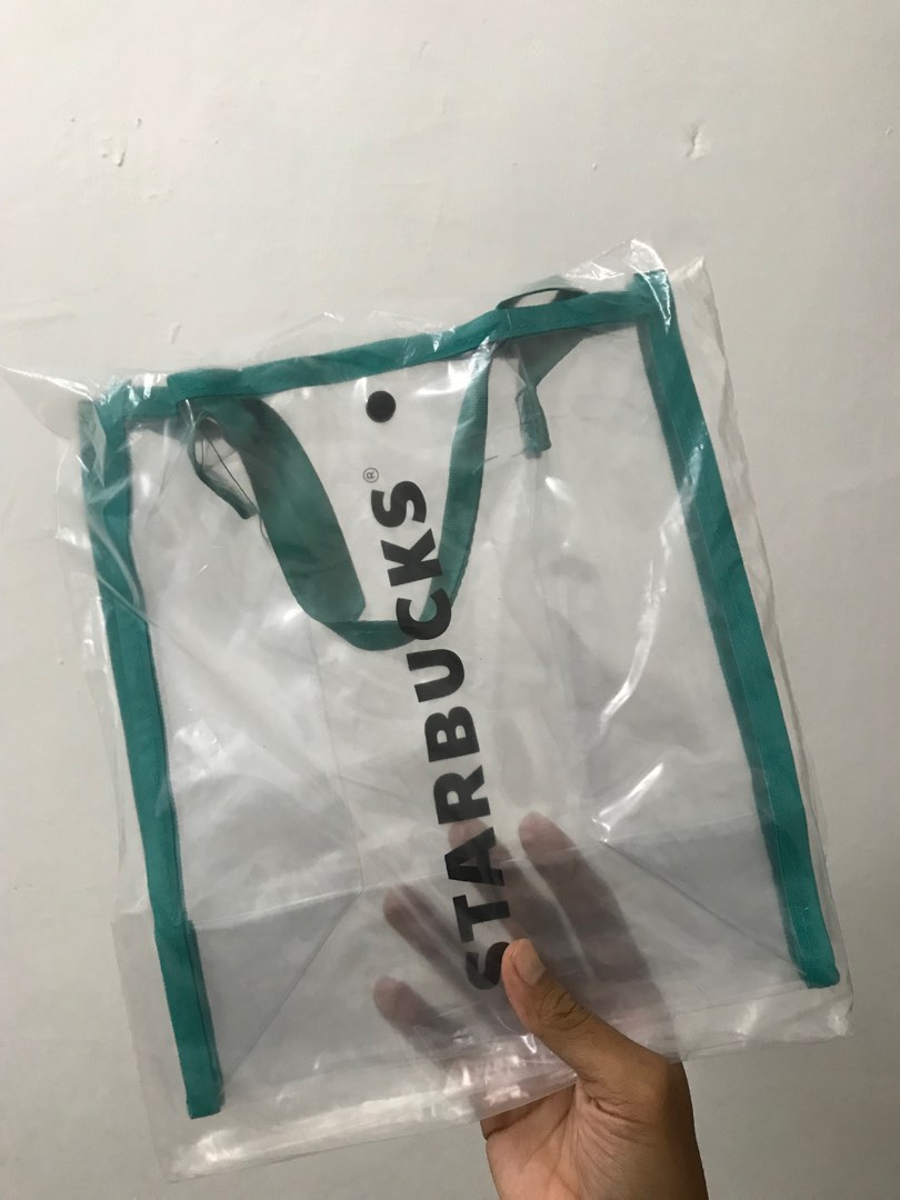 Starbucks outlet transparent bag