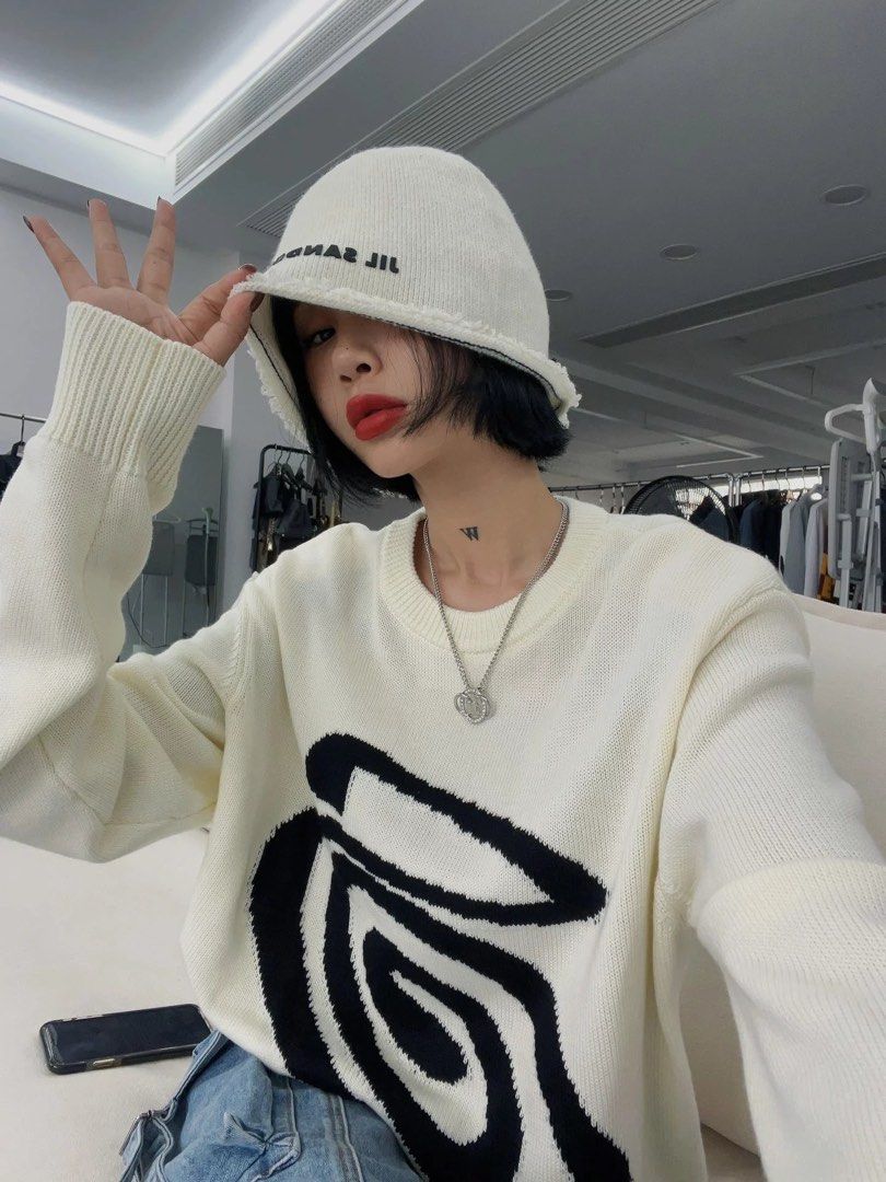 Stussy CURLY S SWEATER 