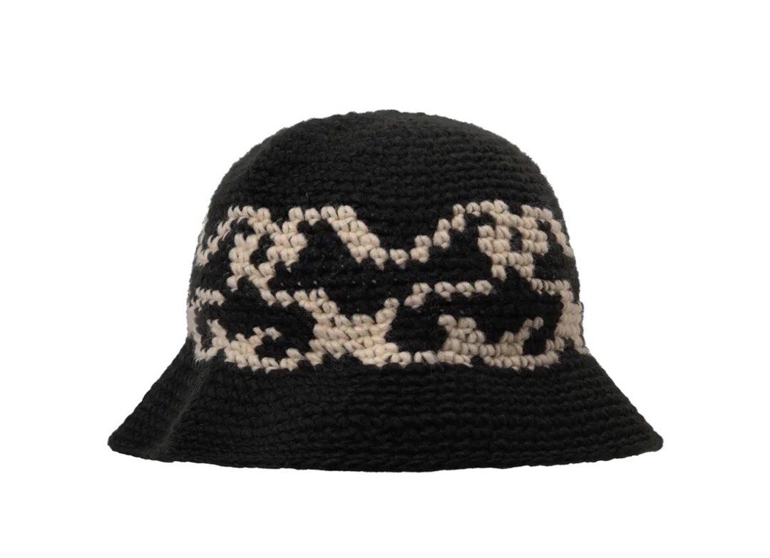 Stussy ss knit bucket hat, 女裝, 手錶及配件, 帽- Carousell