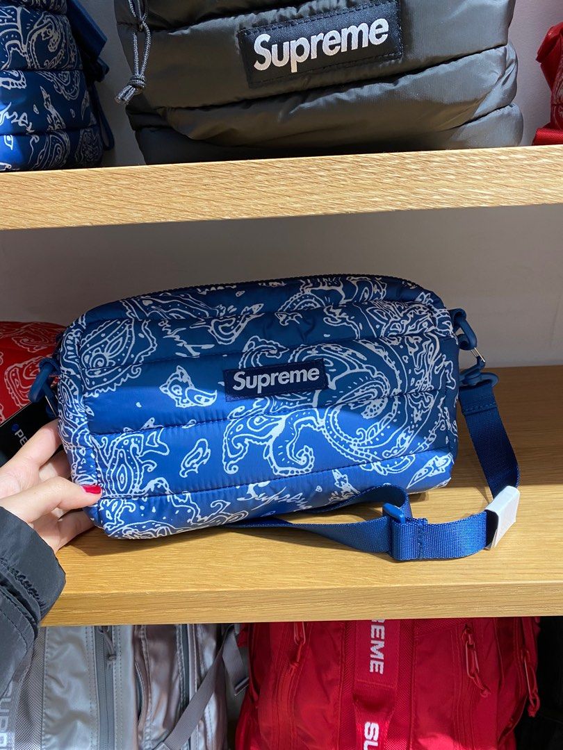 Supreme Puffer Side Bag 