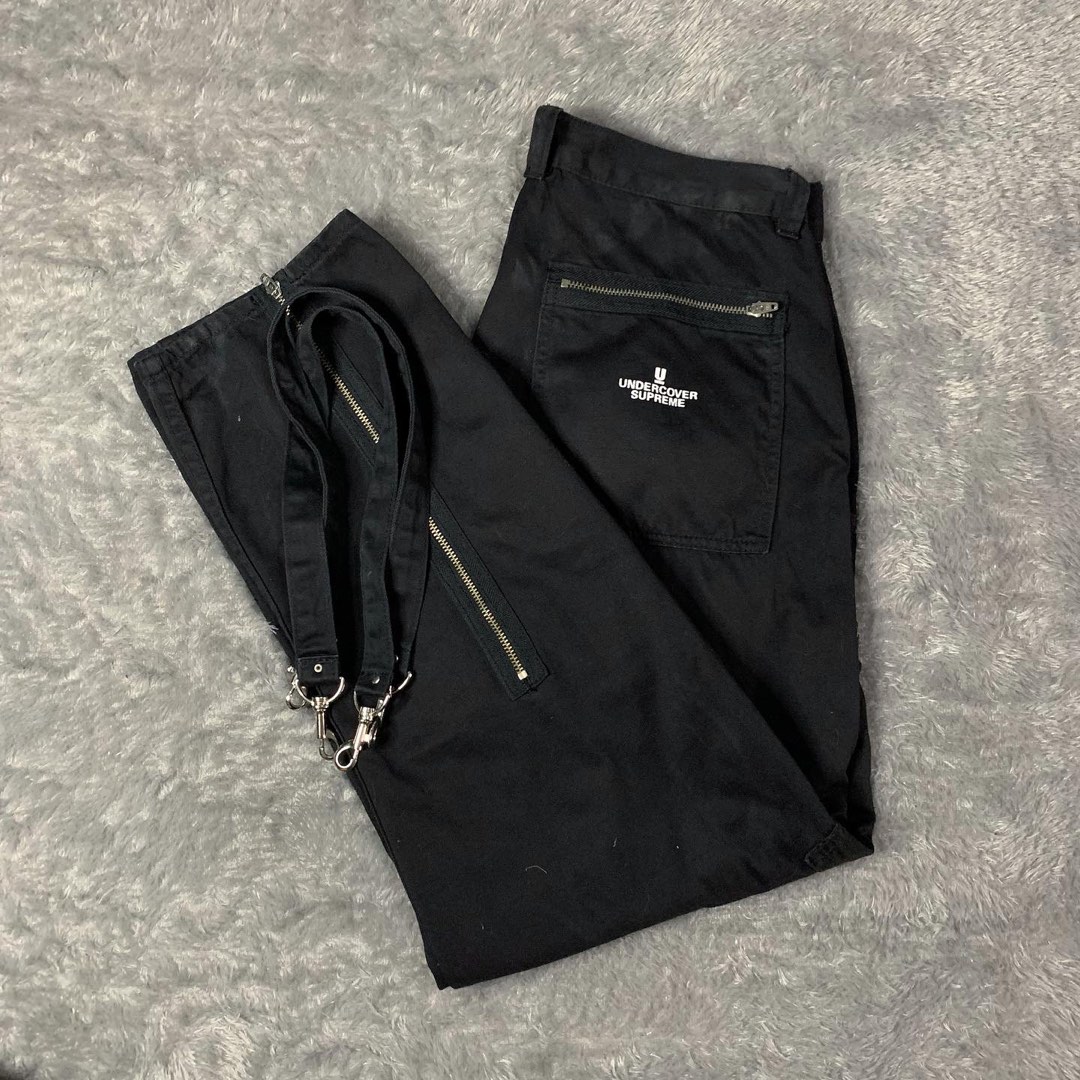 Supreme x Undercover Bondage Pants, Fesyen Pria, Pakaian , Bawahan