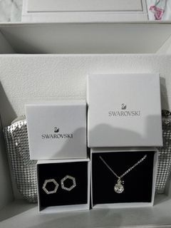 Swarovski Earrings & Necklace