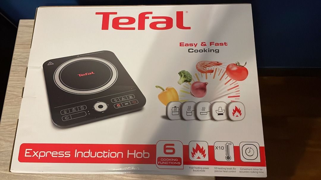 TEFAL IH7208 EXPRESS INDUCTION HOB, Furniture & Home Living